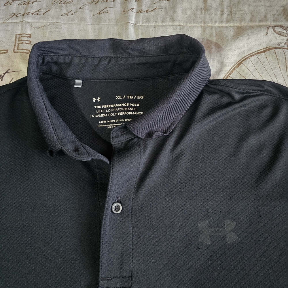 Under Armour Black Performance Polo